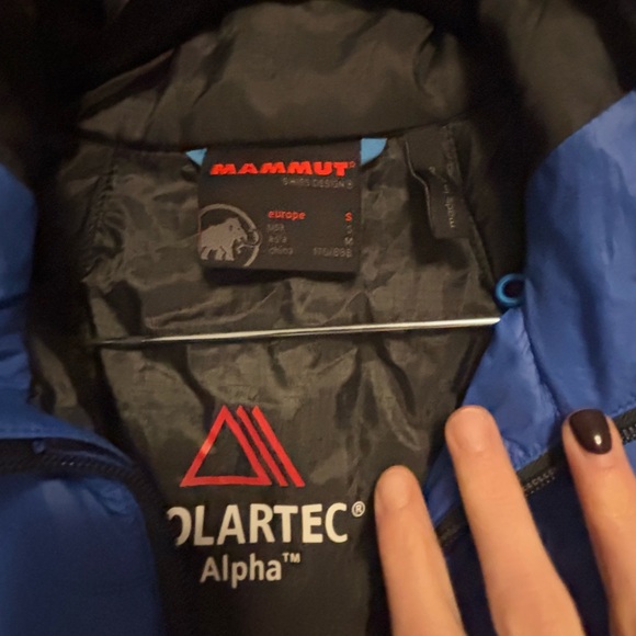 Mammut Men's Polartec Alpha Guye Jacket Size Small - Picture 3 of 6